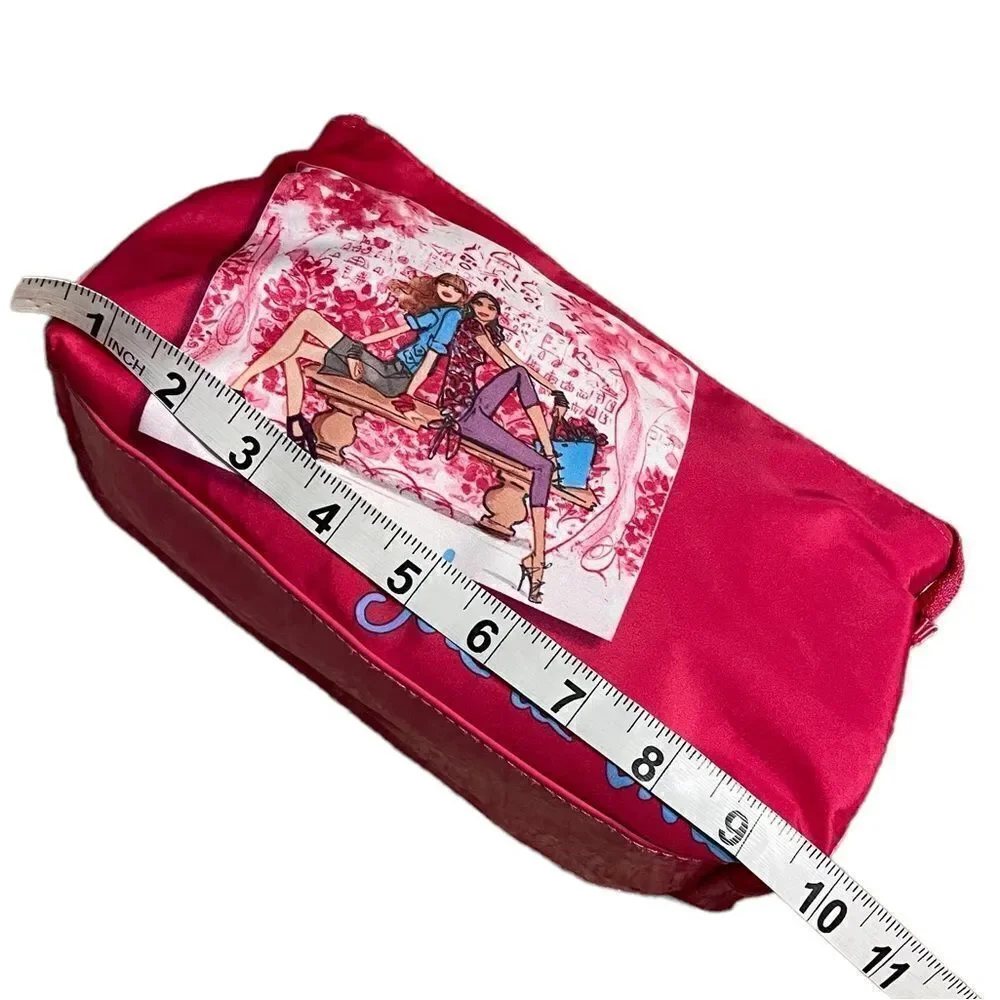 Pink Lancôme Cosmetics Bag